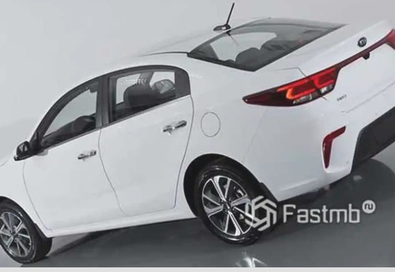 Фонарь противотуманный правый задний Kia Rio 2017